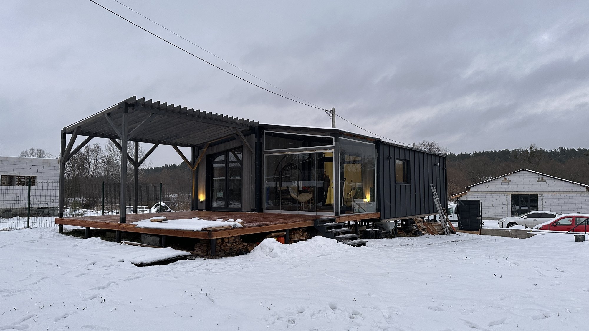 Haus 64 m² mit überdachter Terrasse